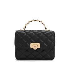 BLACK CRESSIDA  HAND BAG